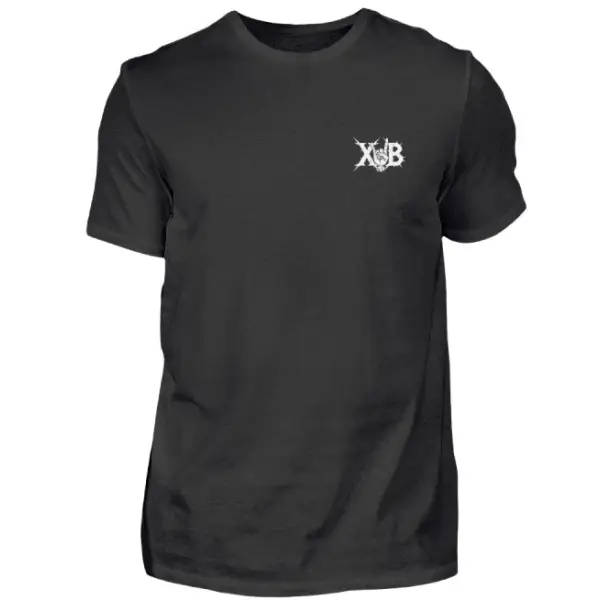 Rock T-Shirt für Männer, mit Devils-Horn Design Discret.
