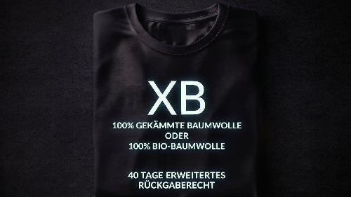 Dein Premium Rock T-Shirt aus 100% gekämmter oder Bio-Baumwolle. Hautverträglich und mit 40 Tagen Rückgaberecht.