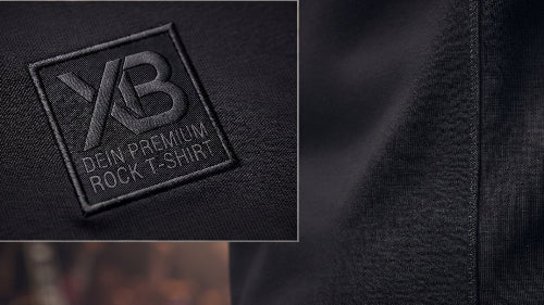 Dein Premium Rock T-Shirt: Perfekte Schnittmuster-Geometrie, Saubere Seitennähte & kompromisslose Formstabilität für höchste Ansprüche.
