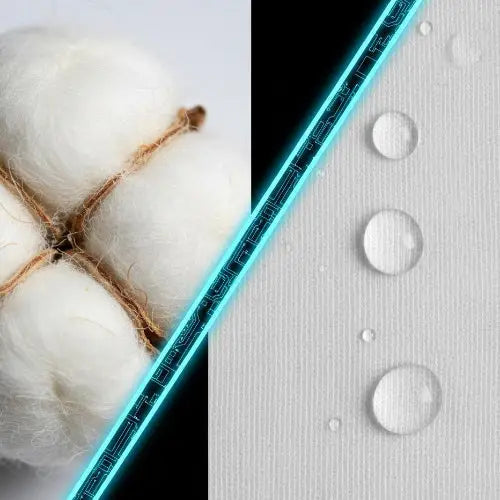 Bio-Baumwolle sowie gekämmte Baumwolle, Feuchtigkeitsregulation