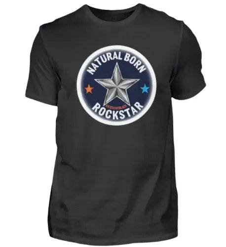  Premium Rock T-Shirt für Männer mit Rockstar Design.