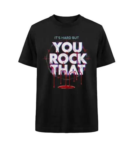 Premium Rock T-Shirt für Männer mit hochwertigem Druck. Design-You-Rock-That.
