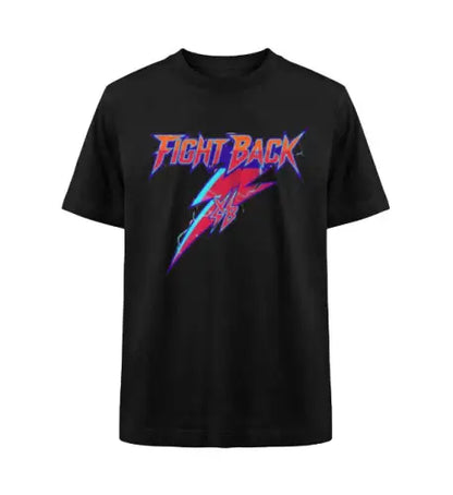Premium Rock T-Shirt für Männer mit kraftvollem Blitz-Design.